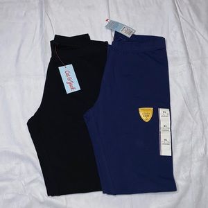 2 Pair of Cat & Jack Full Length Leggings Size: XL (14-16)